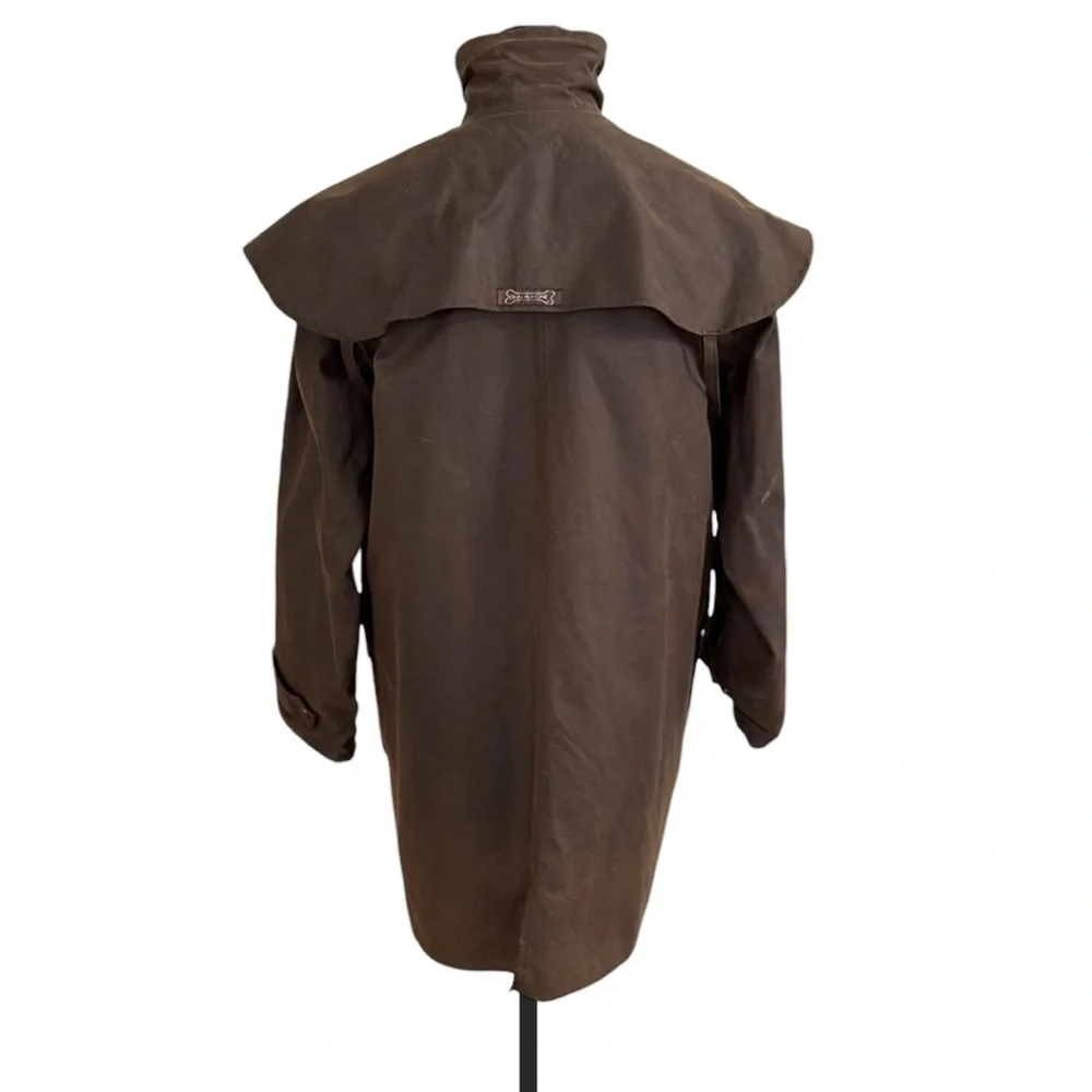 Driza-bone Australia Short Weatherall Coat with Sherpa Wool Liner | XS - Picture 4 of 11
